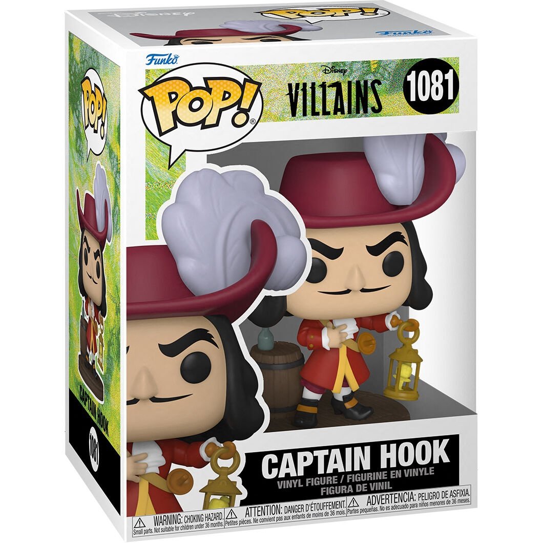 POP-figur Disney Villains Kapten Krok