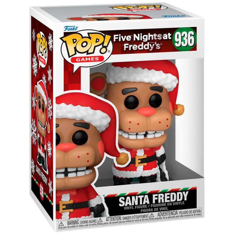 POP-figur Five Nights at Freddys Holiday Santa Freddy