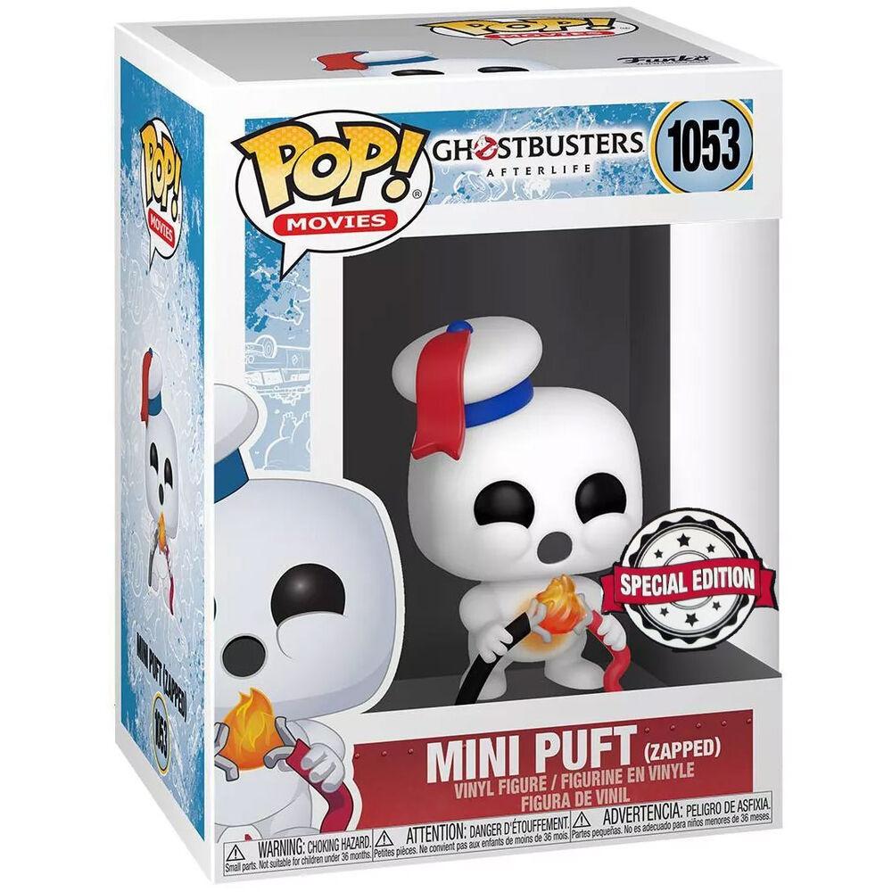 POP-figur Ghostbusters Afterlife Mini Puft Zapped exklusiv