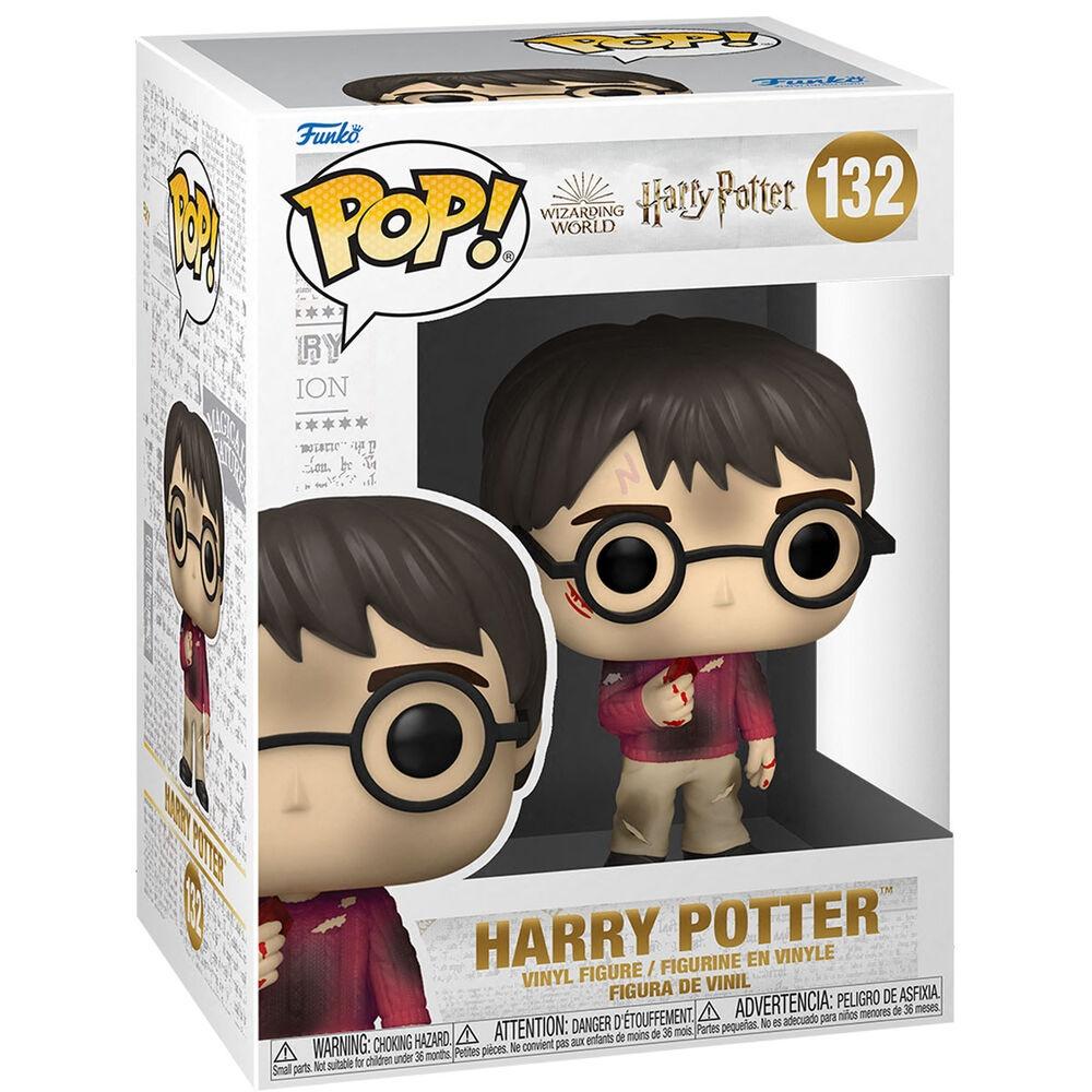 POP-figur Harry Potter jubileumsår Harry med stenen