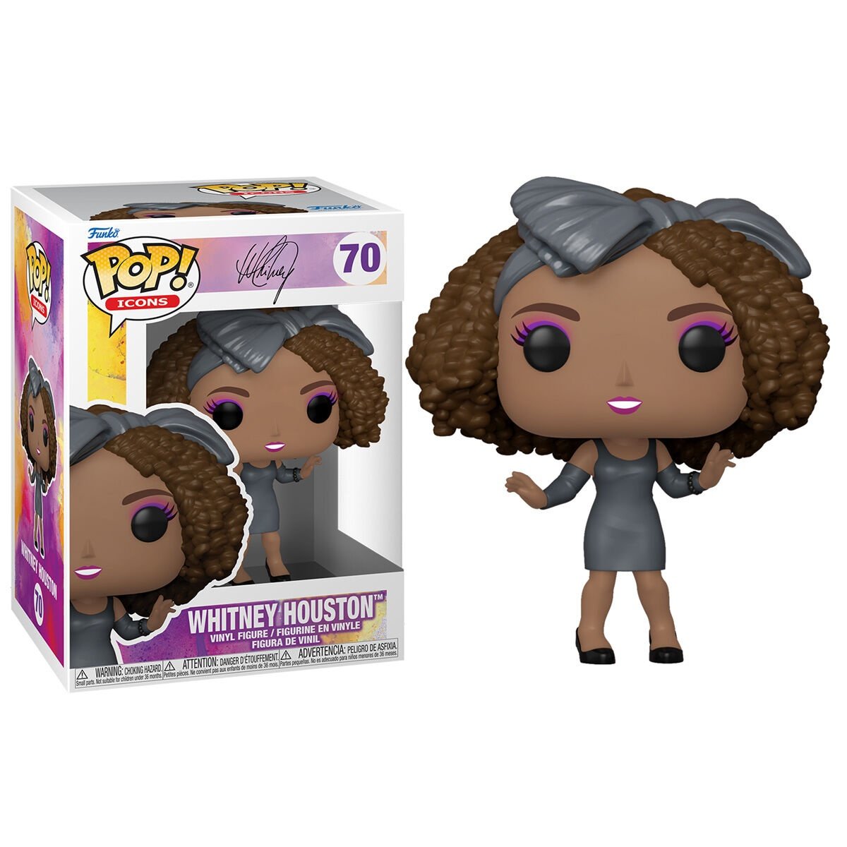 POP-figur Ikoner Whitney Houston