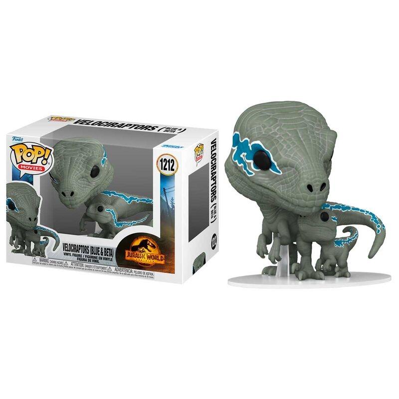 POP-figur Jurassic World 3 Velociraptorer Blå & Beta