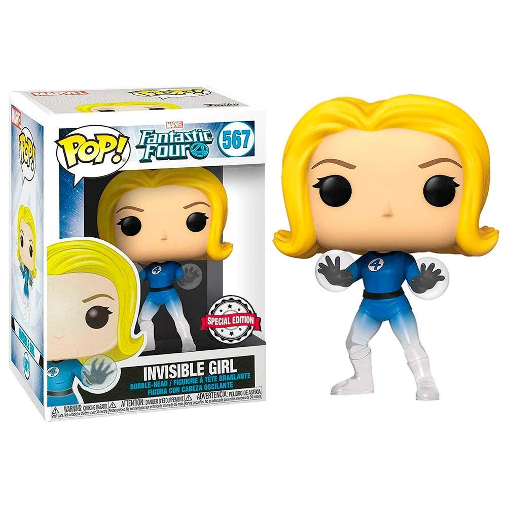 POP-figur Marvel Fantastic Four Invisible Girl Exklusivt