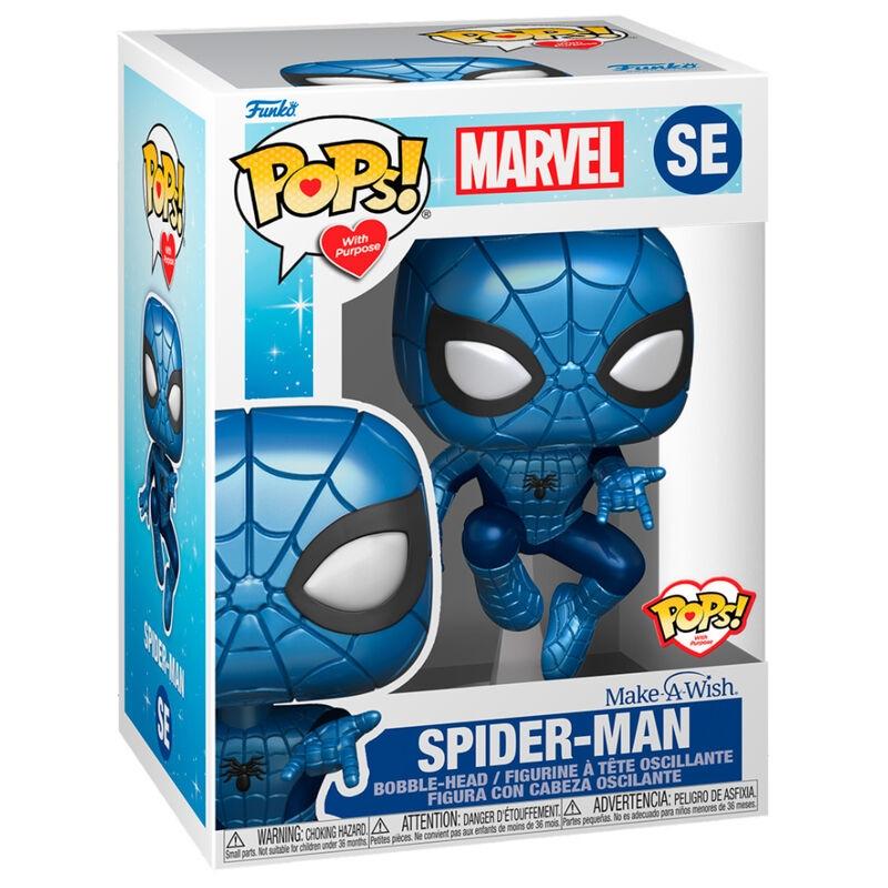 POP-figur Marvel Make a Wish Spiderman Metallic