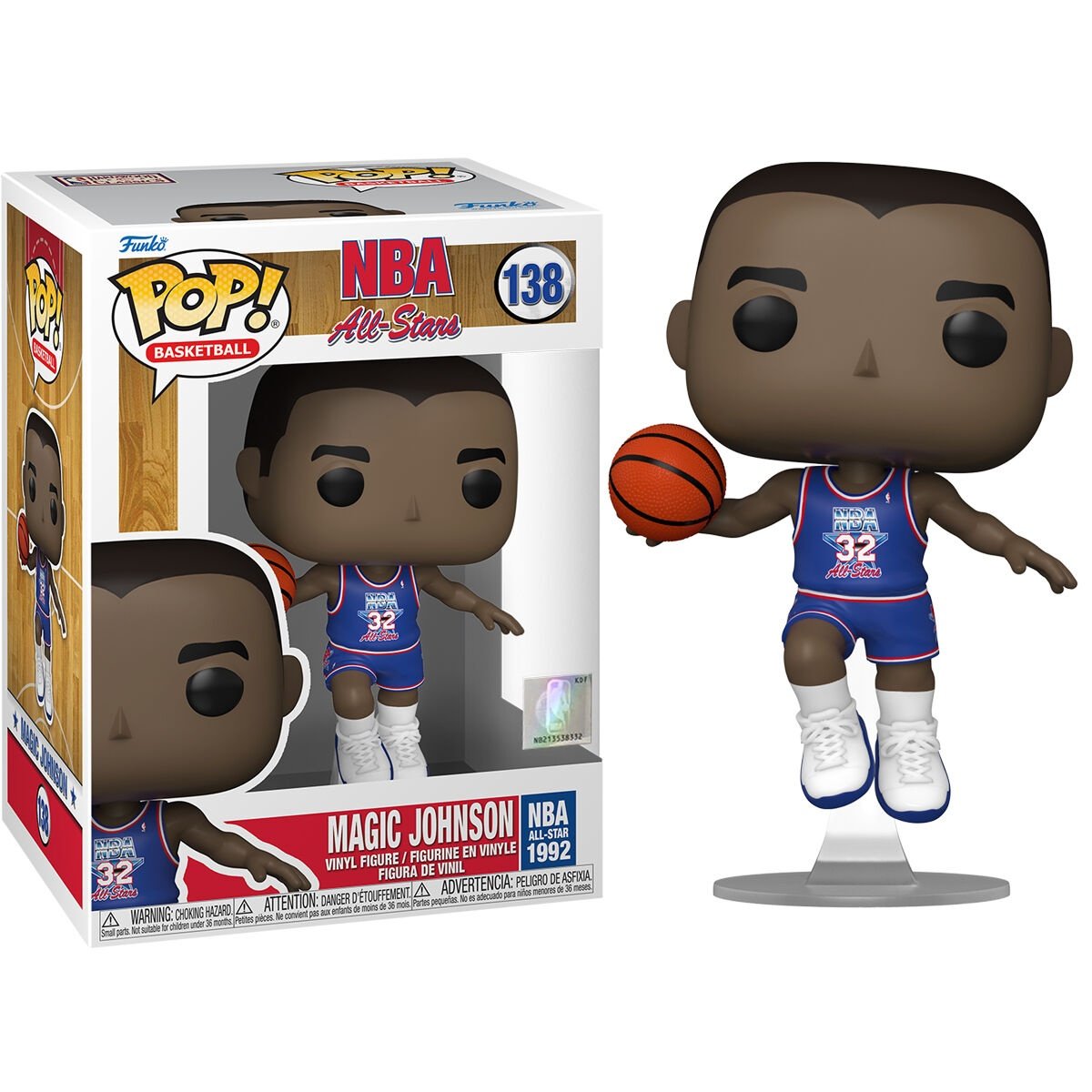 POP-figur NBA All Star Magic Johnson 1992