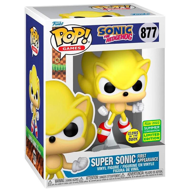 POP-figur Sonic The Hedgehog Super Sonic Exklusiv