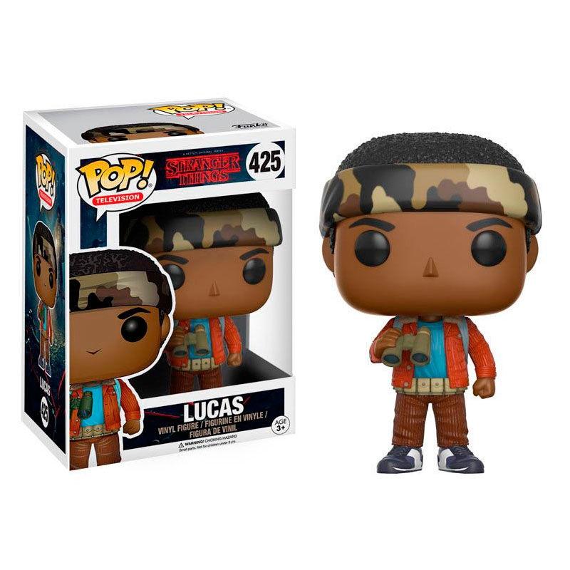 POP-figur Stranger Things Lucas med kikare