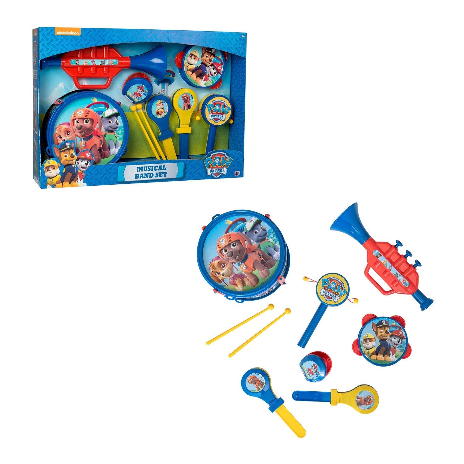 Paw Patrol - Spill instrument 7 deler