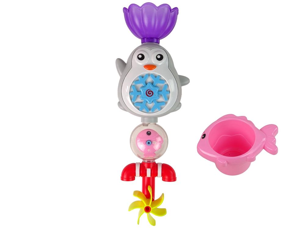 Penguin Bath Toy: Spinning Fun & Water Effects for Kids