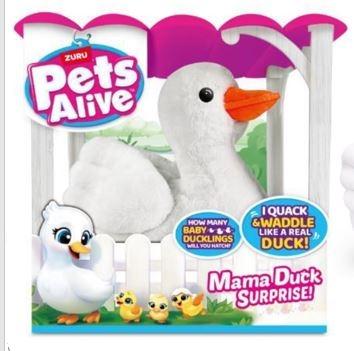 Pets Alive Lekesett Mama&amp;Baby Surprise Ducks