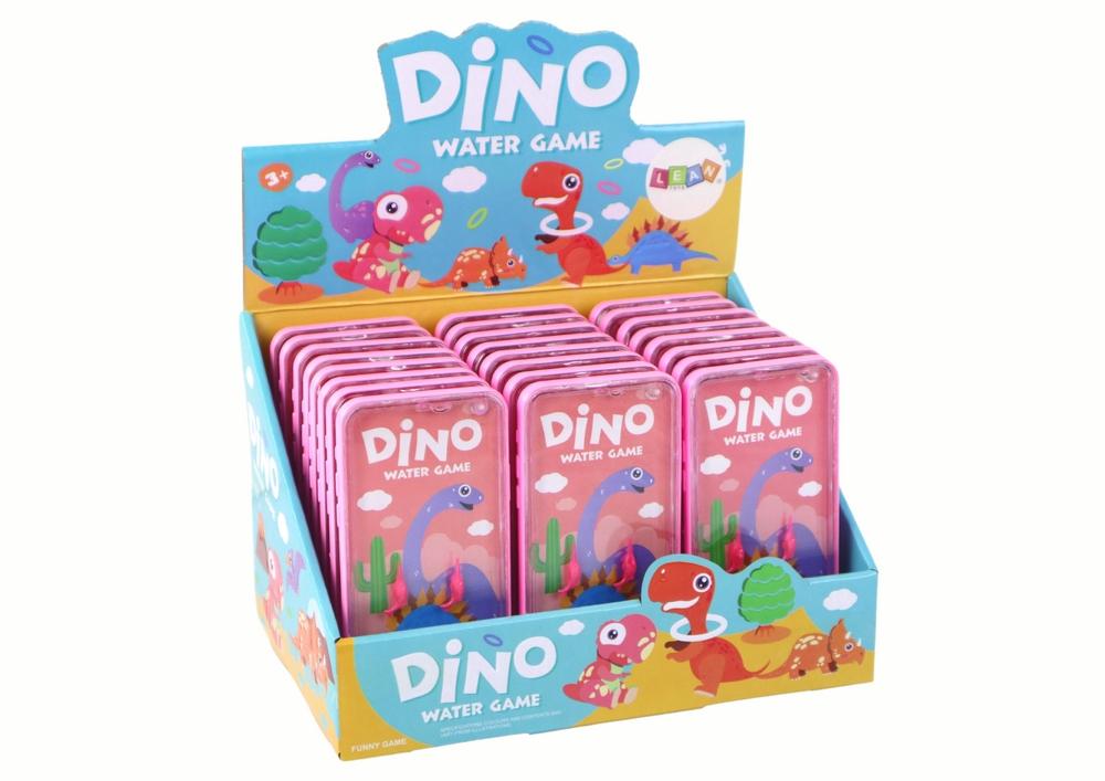 Pink Dinosaur Water Arcade Spilltelefonkonsoll for barn