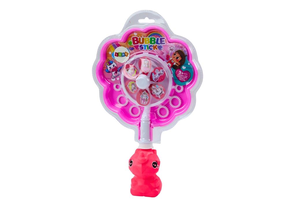 Pink Unicorn Bubble Pinwheel: Magiskt kul för barn!