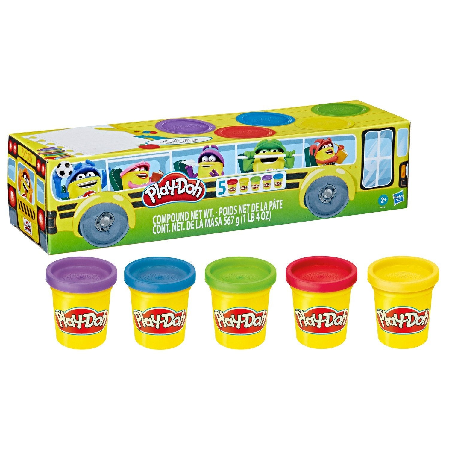 Play-Doh Compound Back To School 5-pack