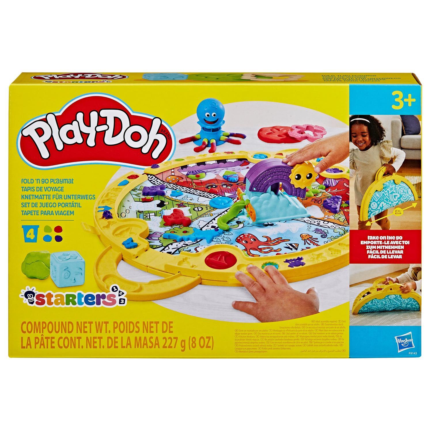 Play-Doh Leksats Fold N Go Lekmatta