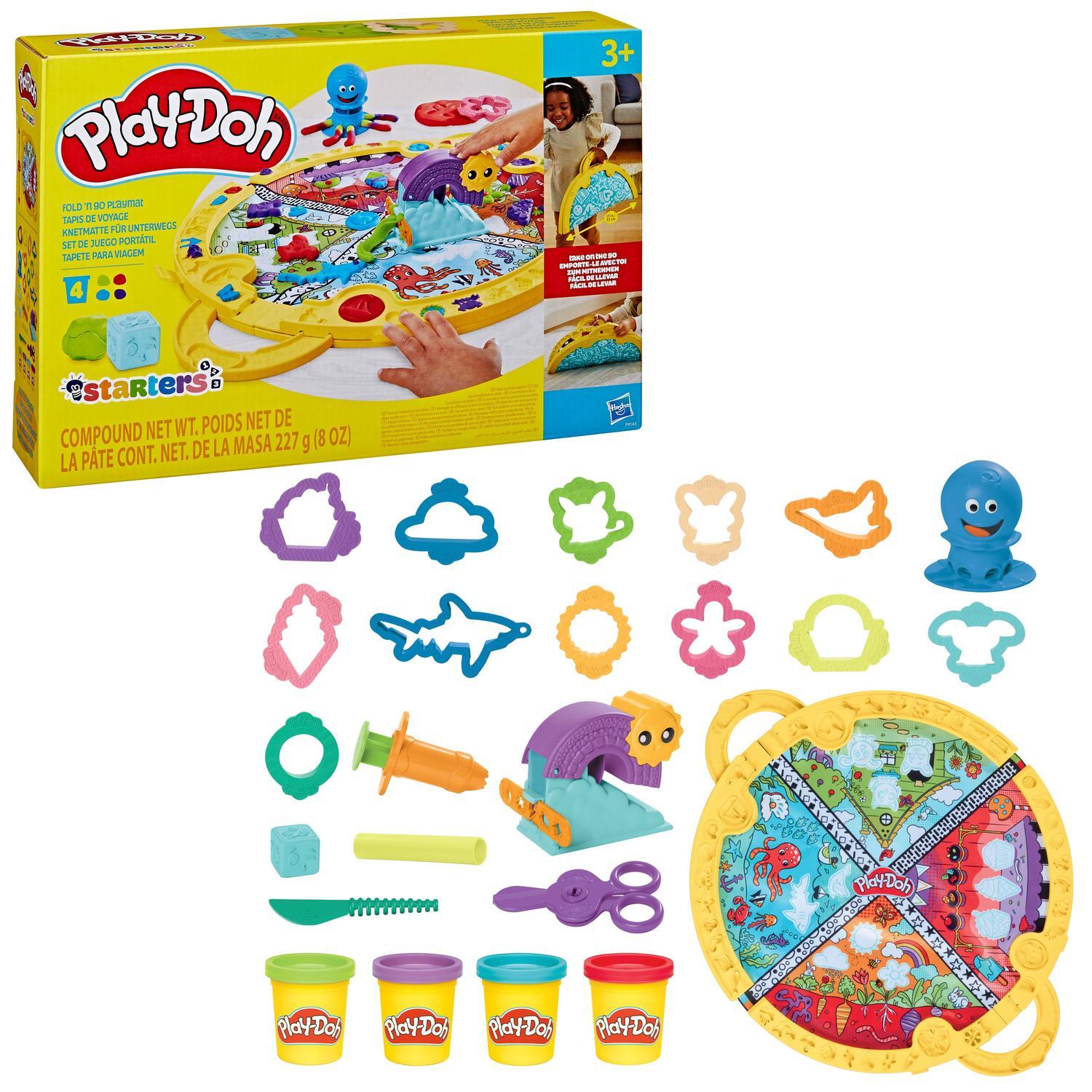 Play-Doh Leksats Fold N Go Lekmatta