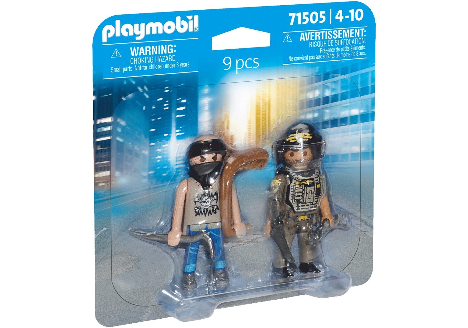 Playmobil Duopacks Tactical Police With Thief 71505