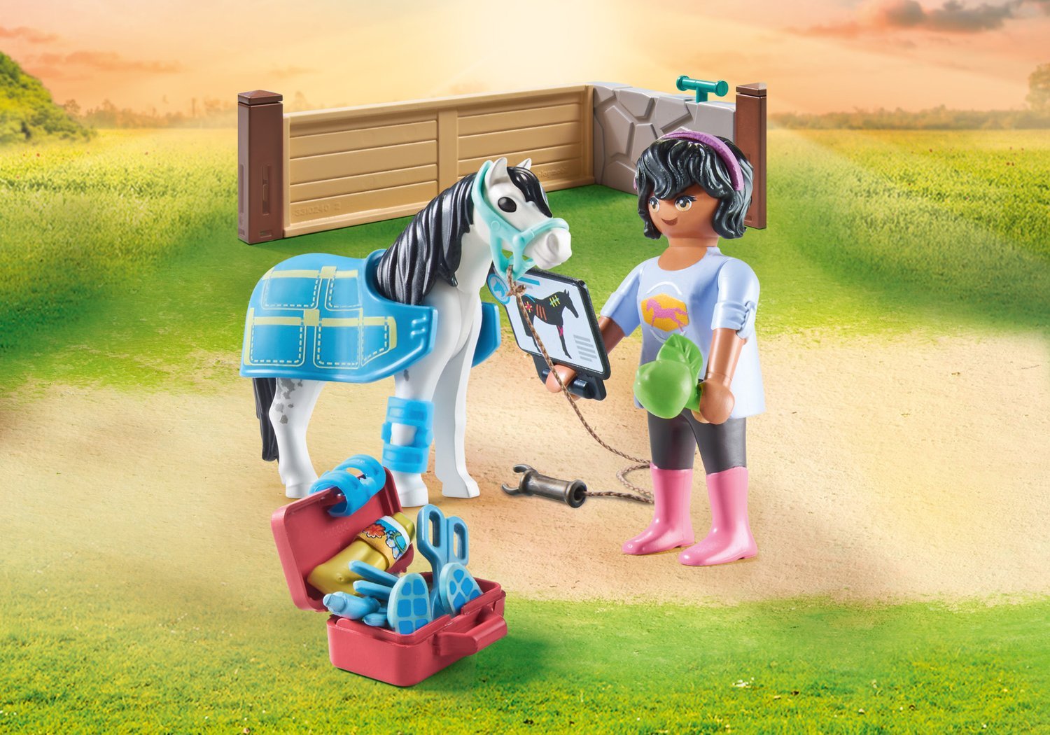 Playmobil Horses Of Waterfall Horse Therapist  71497