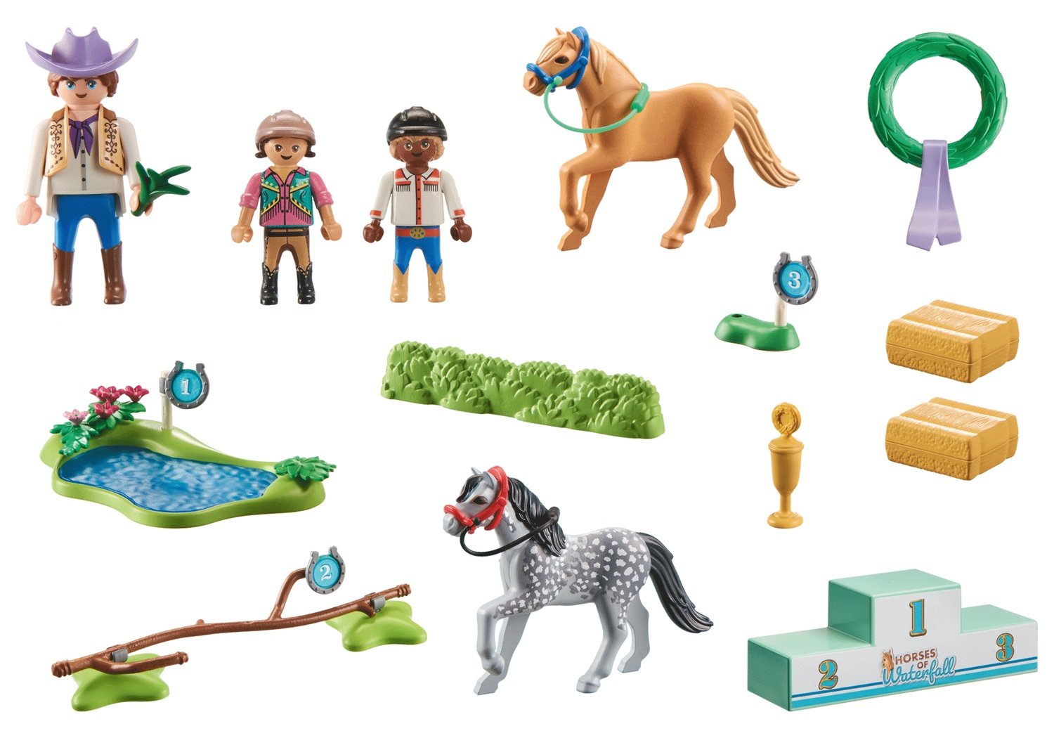 Playmobil Horses Of Waterfall Pony Tournament  71495