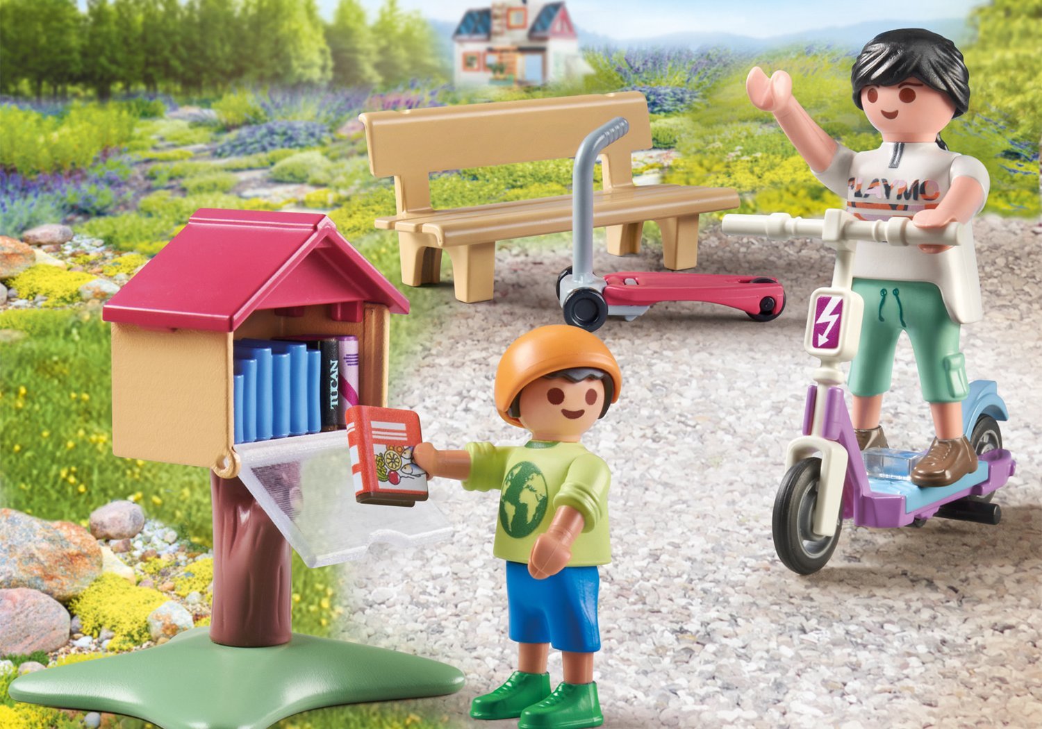 Playmobil My Life Book Exchange For Bookworms 71511