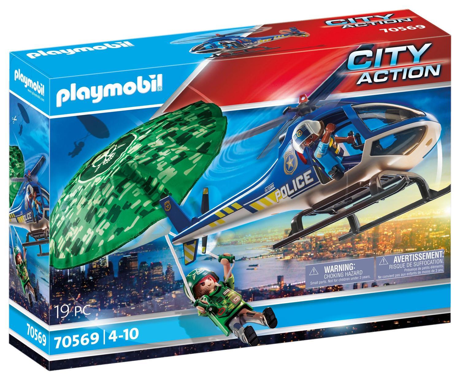 Playmobil Police Fallskjermsøk 70569