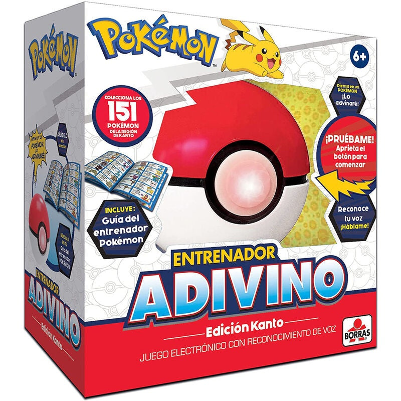 Pokemon Adivino brädspel för familjekul och strategi
