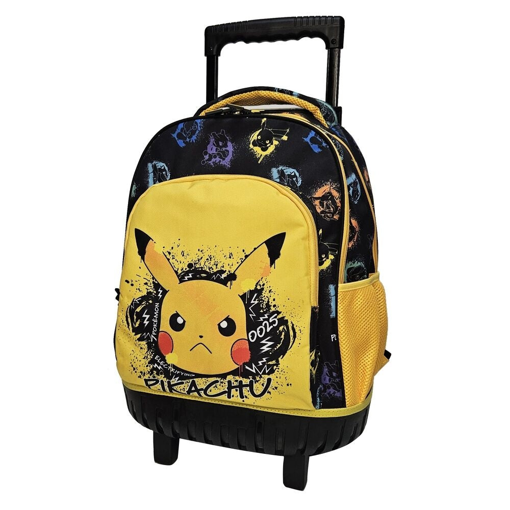 Pokemon Skate Face Trolley Bag, 44 cm storlek, hållbar design