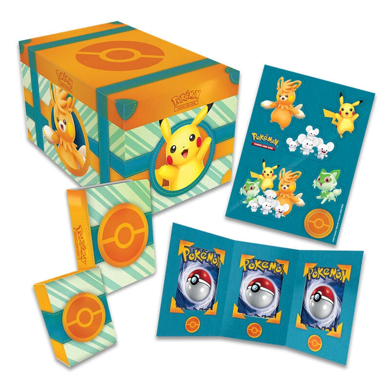 Pokemon Treasure Chest Collectible Card Game - Spanska utgåvan
