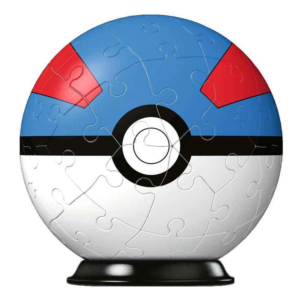 Pokémon 3D Puzzle Pokéballs: Great Ball (55 bitar)