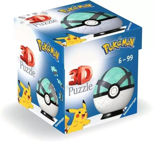 Pokémon 3D Puzzle Pokéballs: Net Ball (55 bitar)