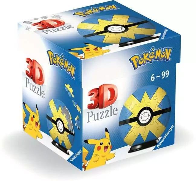 Pokémon 3D Puzzle Pokéballs: Quick Ball (55 bitar)