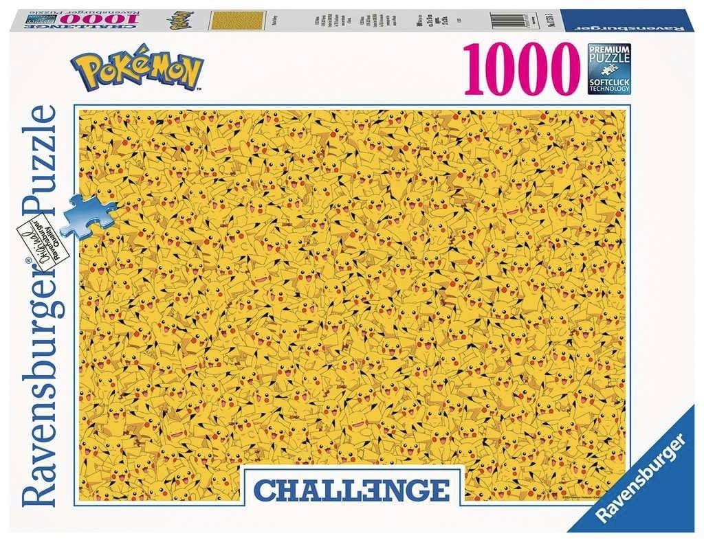 Pokémon Challenge Jigsaw Puzzle Pikachu (1000 bitar)