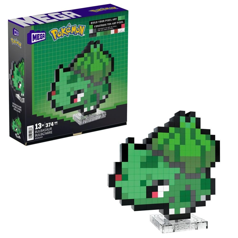 Pokémon MEGA Byggsats Bulbasaur Pixel Art