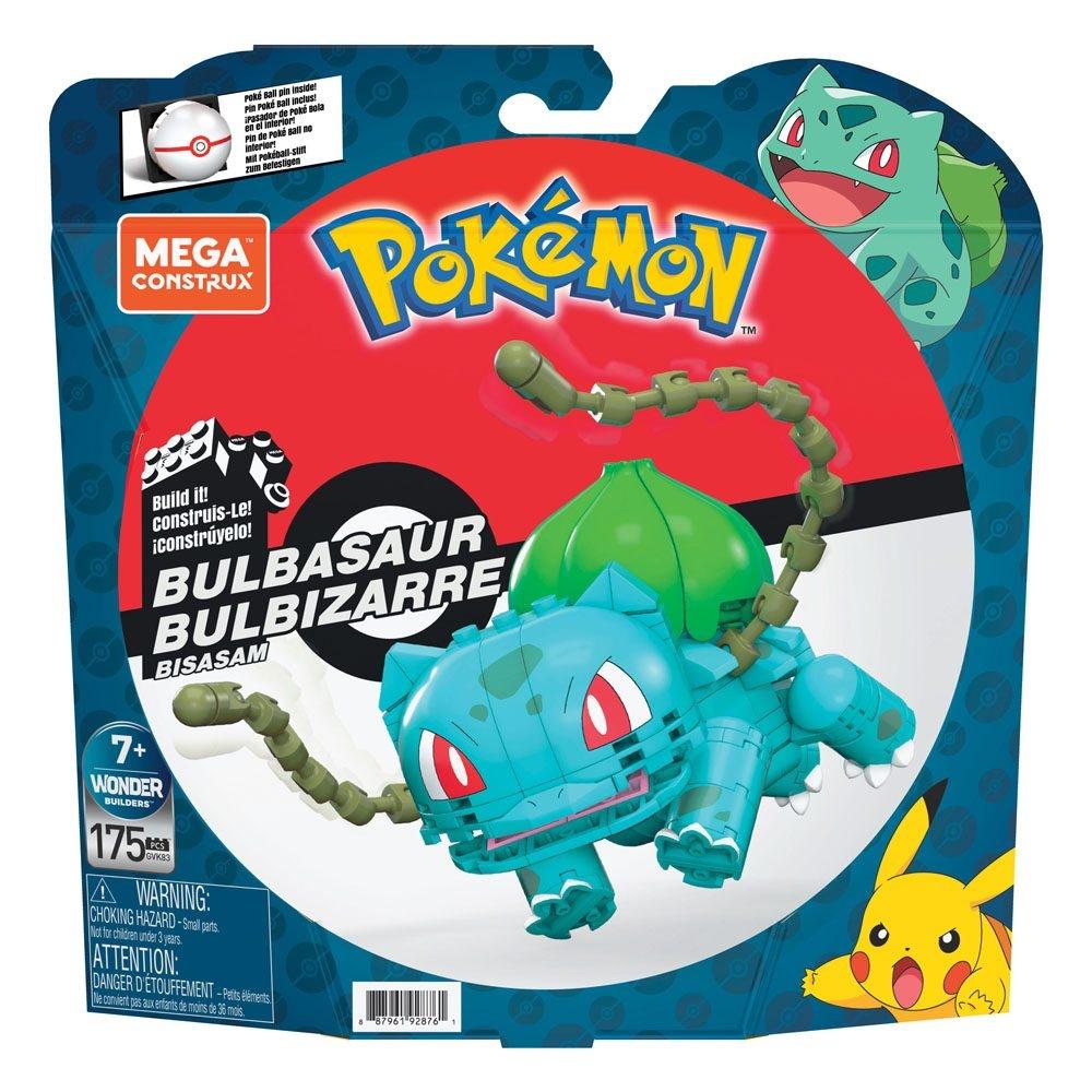 Pokémon Mega Construx Wonder Builders Byggsats Bulbasaur 10 cm