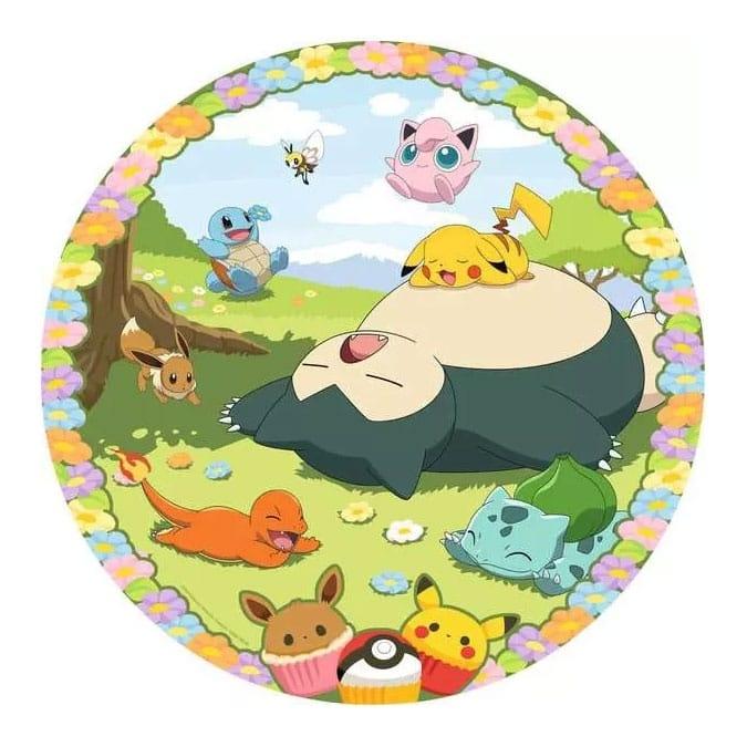 Pokémon Round Puzzle Flowery Pokémon (500 bitar)