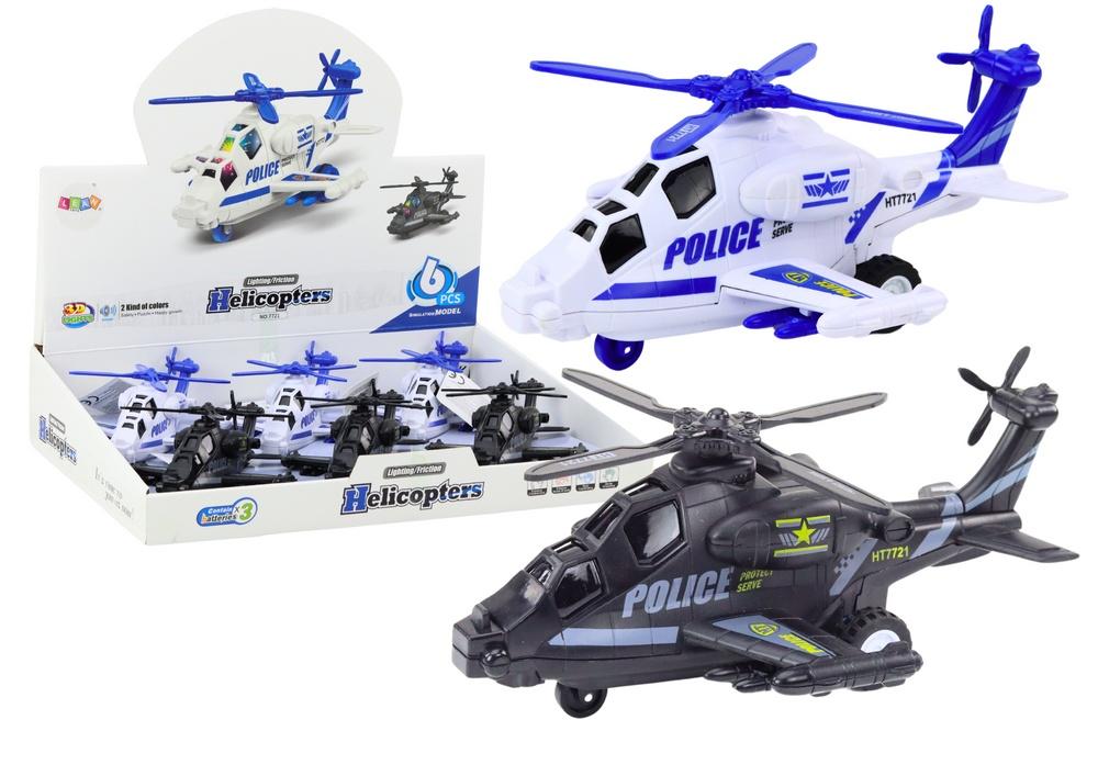 Police Helicopter: Lys, lyder, realistisk spilling