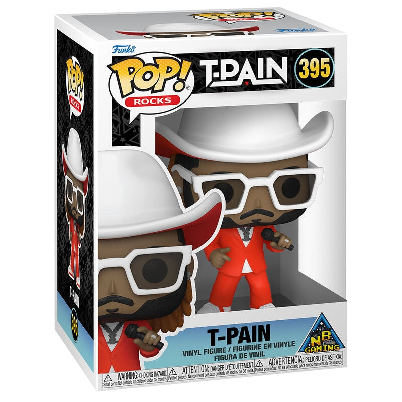 Pop Figure T-Pain - samlarbar vinylleksak, 3,75 tum hög