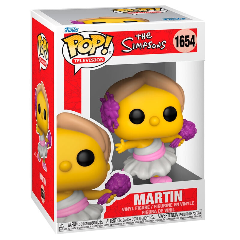 Popfigur The Simpsons Martin - Samlarfigur i vinylleksak