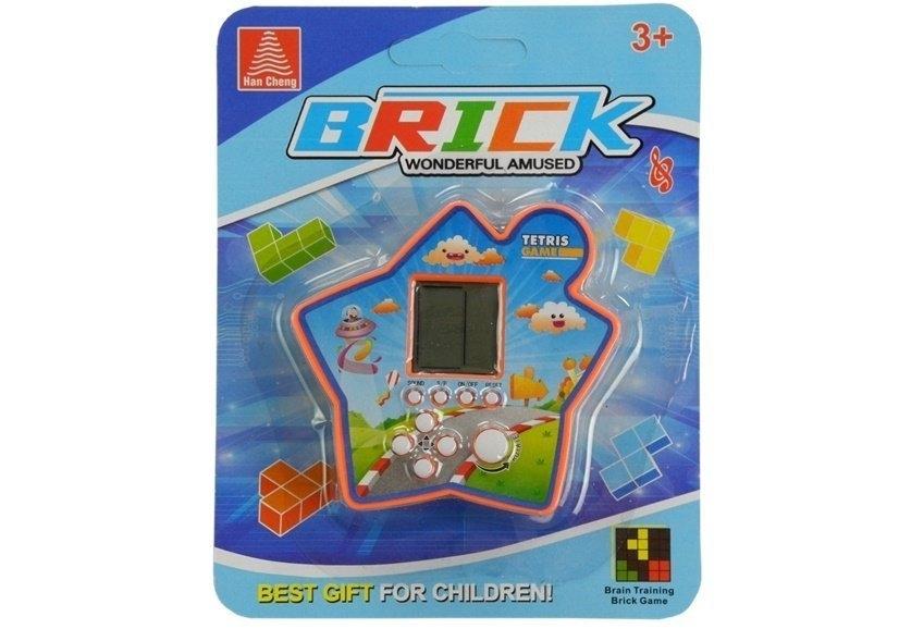 Portable Brick Game: Classic Tetris Fun On-the-Go!