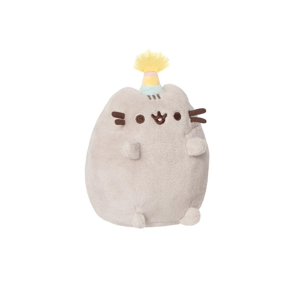 Pusheen Soft Toy Sittende Pusheen Med Festlue, 10 Cm