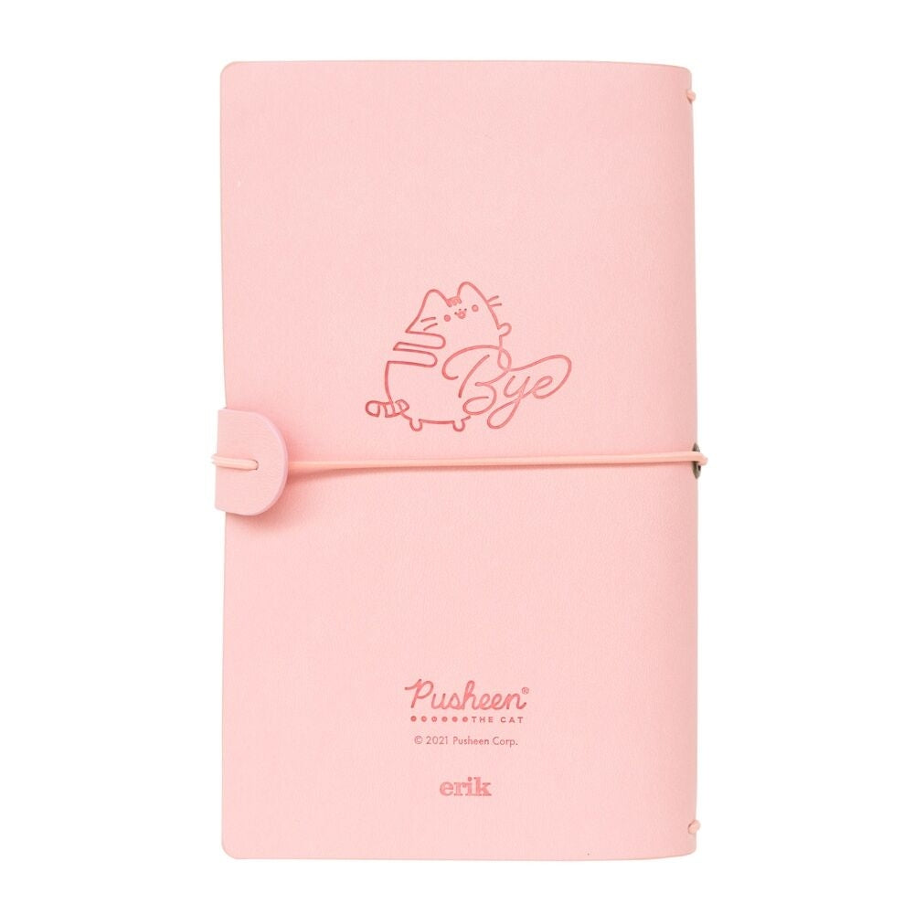 Pusheen Travel Notebook med fodrade sidor och söta illustrationer