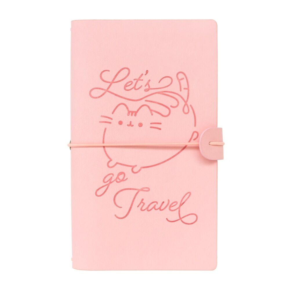 Pusheen Travel Notebook med fodrade sidor och söta illustrationer