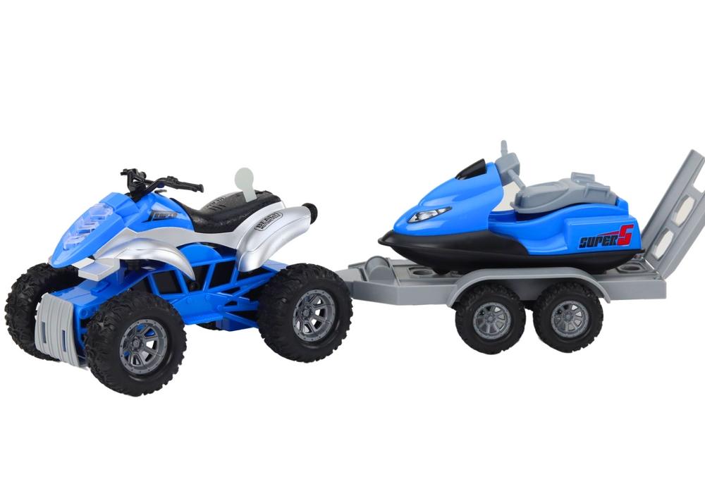 Quad with Trailer: Transport Boat &amp; Jet Ski for Adventure!