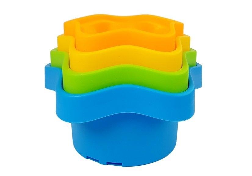 **Rainbow Pyramid Cups: Trygt, fargerikt og pedagogisk leketøy**