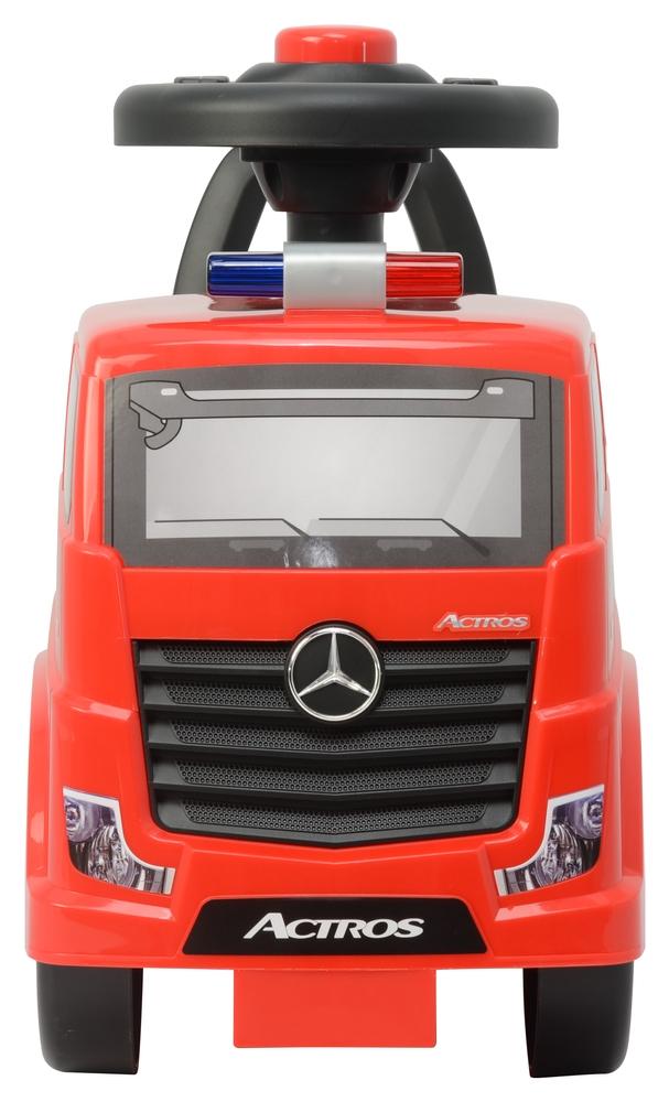 Rød Mercedes Actros Police Ride-On: Sustainable Toddler Fun