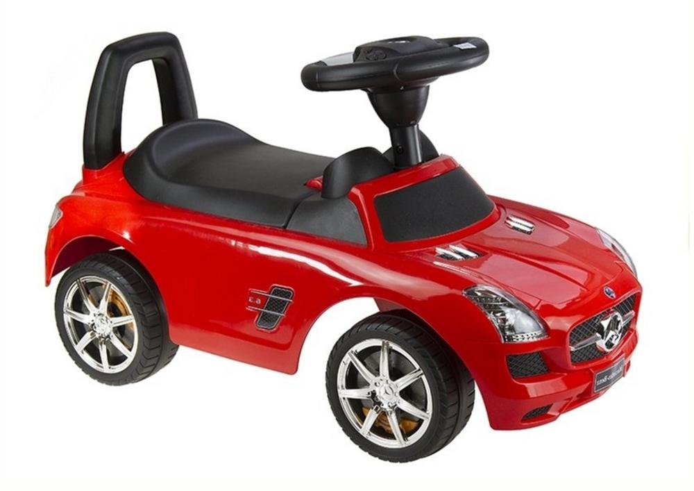 Röd Mercedes-Benz SLS AMG Ride-On: Säker, rolig och hållbar