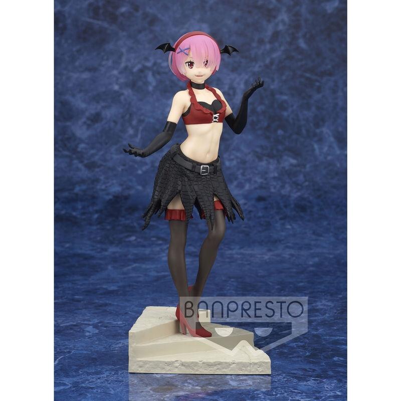 Re:Zero Livet börjar i en annan värld Espresto Monster Motions Ram figur 22cm