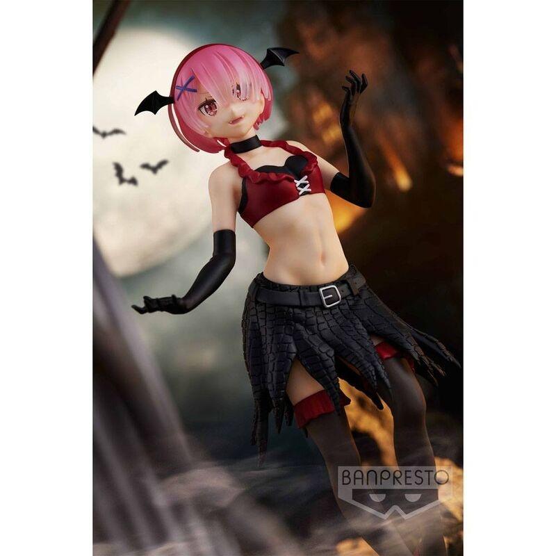 Re:Zero Livet börjar i en annan värld Espresto Monster Motions Ram figur 22cm