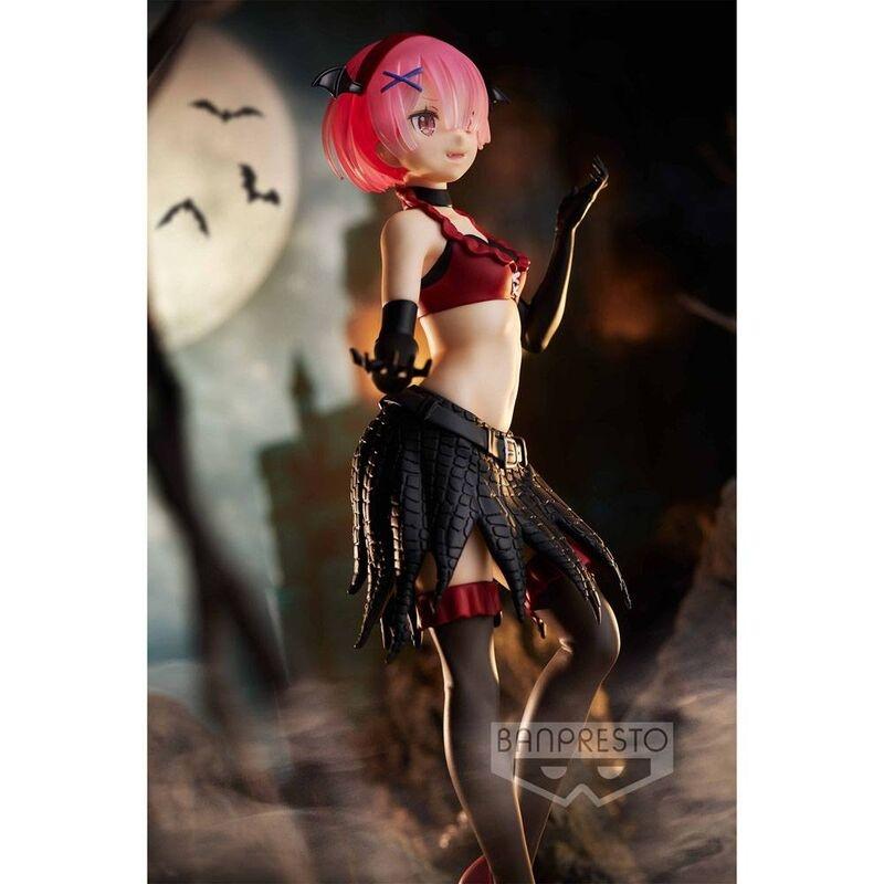 Re:Zero Livet börjar i en annan värld Espresto Monster Motions Ram figur 22cm