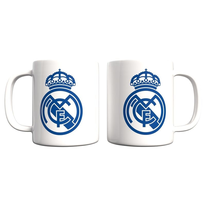 Real Madrid 330 ml keramisk mugg – perfekt för kaffe eller te