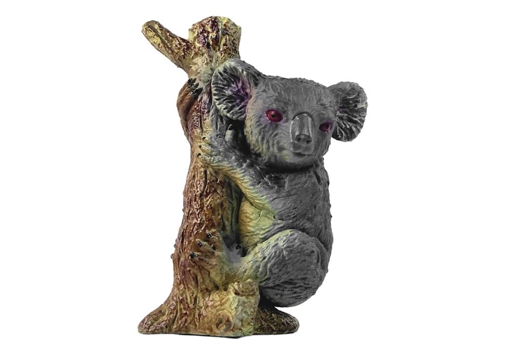 Realistisk Koala Tree Figurine - Perfekt för Mini Zoo Fun!